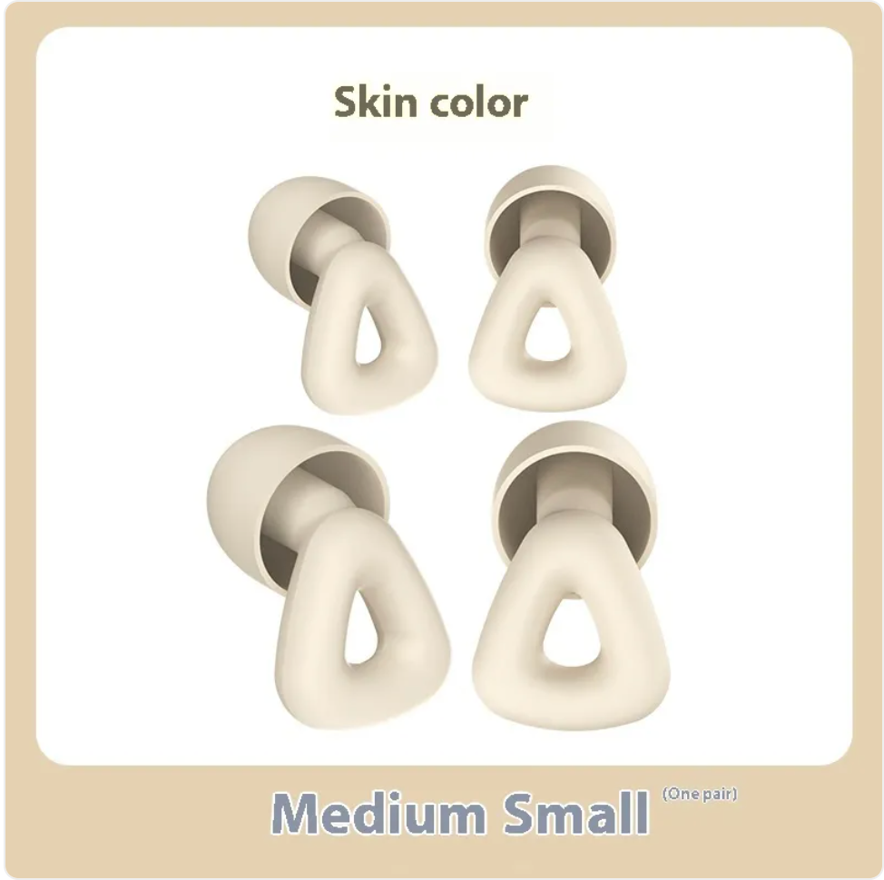 Tapones para Oídos Reductores de Ruido de Silicona